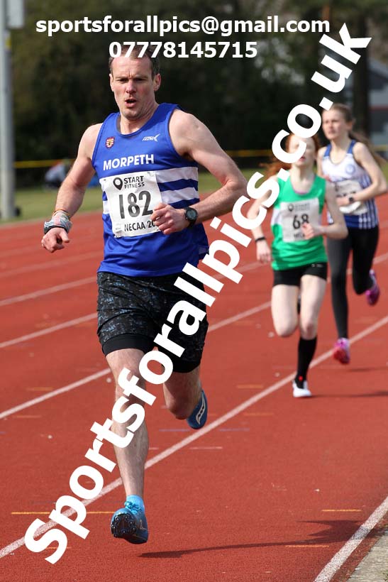 800 metres, 2021 NECAA Open Graded Meeting, Morpeth. Photo: David T. Hewitson/Sports for All Pics